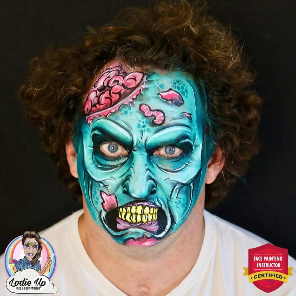 Step-by-Step Zombie Face Paint Guide for Halloween - IFPS